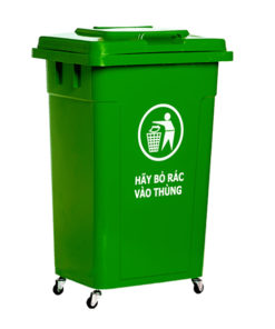 Thùng rác công cộng 90 lít Hiệp Thành