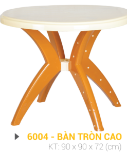 Bàn nhựa tròn kiểu