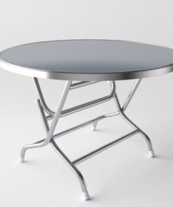 Bàn tròn 1m2 Deli Inox 304